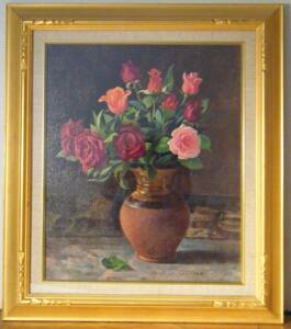 Art hand Auction [Authentisch] Gemälde von Simeonov, Ölgemälde Nr. 8, Blumen, Meisterwerk, Verpackt, N121, Malerei, Ölgemälde, Stillleben