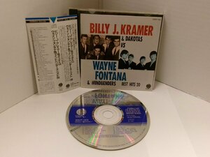 ▲CD BILLY J. KRAMER & DAKOTAS VS WAYNE FONTANA & THE MINDBENDERS / BEST HITS 20 帯付 テイチク 30CP-163◇r50805