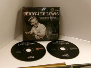 ▲2CD JERRY LEE LEWIS ジェリー・リー・ルイス / GREAT BALLS OF FIRE 輸入盤 BLACK BOX BB219 OLDIES◇r50806