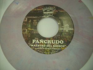 ■ 7インチ 　PANCRUDO / MAESTRO DEL KIOSCO / PULSATRON サイケデリック・クンビア US盤 DISCOS MAS MAS-021 マーブルディスク ◇r50811