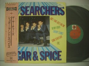 ■ 帯付 LP 　ザ・サーチャーズ / シュガー・アンド・スパイス THE SEACHERS SUGAR &SPICE 1983年盤 SP20-5035 ◇r50831