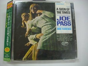 [帯付CD] JOE PASS ジョー・パス / A SIGN OF THE TIMES ノーホエア・マン～ひとりぼっちのあいつ 国内盤 EMI TOCJ-50097 ◇r50829