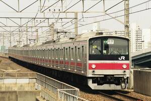 鉄道写真　東日本旅客鉄道（JR東日本）　京葉線　205系0番台　KGサイズ　ネガ・データ化