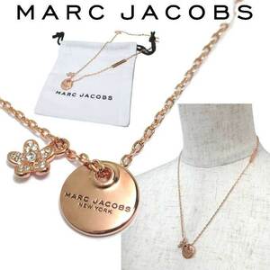 マークジェイコブス ネックレス コイン デイジー クリスタル チャーム ネックレス ペンダント M0012398 715 ROSE GOLD レディース 