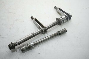 ホンダ CB750F RC04-2124*** フロント リア アクスルシャフト 前後セット 【A】BNH