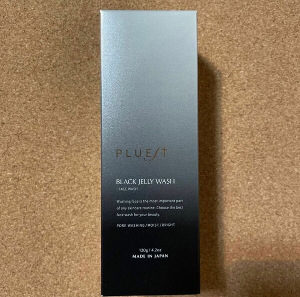 PLUEST BLACK JELLY WASH ブラックジェリーウォッシュ　120g 洗顔料　