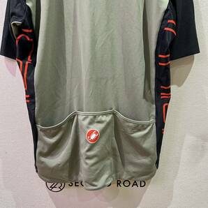 ■中古品・美品■CASTELLI カステリ ENTRATA V JERSEY 20019 半袖 2XL ロードバイク サイクルジャージの画像7