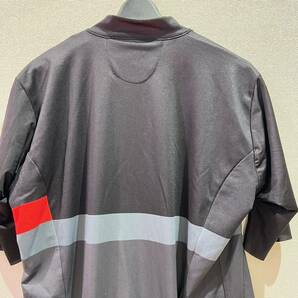 ■中古品・超美品■CASTELLI カステリ A BLOCCO JERSEY ブロッコ ジャージ ライトブラック/レッド-ダークグレー 2XL 22017 ロードバイクの画像6