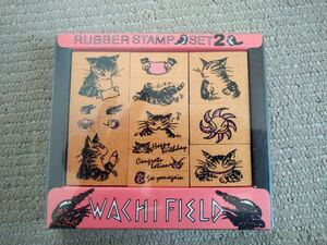 即決　送料無料　わちふぃーるど　ラバースタンプセット2 ダヤン　WACHI FIELD DAYAN RUBBERSTAMP SET2 912479-1900