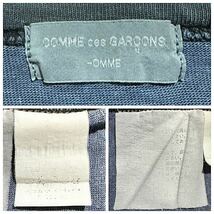 COMME des GARCONS HOMME コムデギャルソン オム 90s 田中オム 半袖Tシャツ 隠しポケット 裏地 ステッチ 切替 archive リバーシブル 希少_画像10