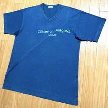 COMME des GARCONS HOMME SPLIT LOGO T SHIRT 90S コムデギャルソン オム スプリット ずらし ロゴプリント Tシャツ AD1997 archive_画像3