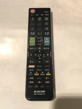 1318 ELECOM ERC-TV01BK-TO テレビリモコン_画像1