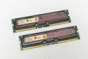 【稀少】 Infineon RAM 128MB PC800-45 RDRAM RIMM ECC 184 pin HYR166440G-845