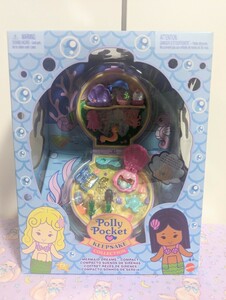  Japan not yet departure reprint Poe Lee pocket polly pocket Mermaid Dreams compact( green mermaid VERSION )