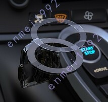 ユニバーサル 汎用★アイアンマン エンジンボタンカバー プッシュスタートボタン 自動車 内装 保護 ボドレスアップ 高級感 _画像4