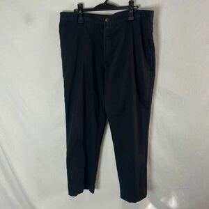 genuine dickies ワークパンツ 古着　38×30 ブラック　ヴィンテージ WORK WEAR