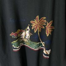 ヴィンテージ 半袖プリントTシャツ　古着　XLサイズ　ブラック_画像2