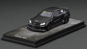 【即決新品】1/64 LBWK メルセデスベンツ C63 クーペ マットブラック KJ64001BK Mercedes-Benz C63 Coupe Matte Black