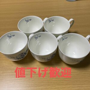 Nittoroyal BONE CHINA JAPAN ノリタケ　カップ５個セット