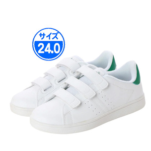 [ new goods unused ]18559 sneakers white green 24.0cm white green 