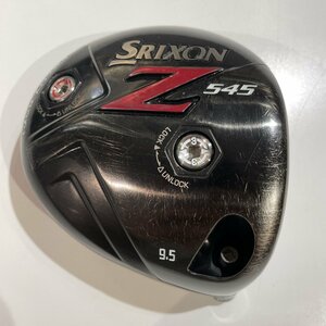 【正規品/中古品】ダンロップ スリクソン Z545/#1/SRIXON Z545　9.5°/ヘッド単品/クリーニング済/レンチ付き☆