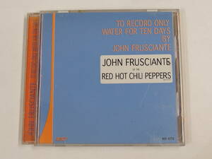 CD / JOHN FRUSCIANTE / TO RECORD ONLY WATER FOR TEN DAYS / RED HOT CHILI PEPPERS / 『M17』 / 中古