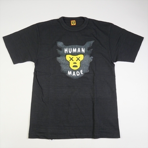 HUMAN MADE ヒューマンメイド ×KAWS 21SS T-SHIRT #1 Black フェイスロゴTシャツ XX22TE003 黒 Size 【M】 【新古品・未使用品】 20773525