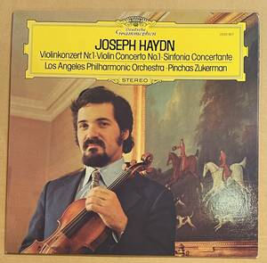 LP Joseph Haydn ハイドン Pinchas Zukerman Los Angeles Philharmonic Orchestra Violinkonzert Nr. 1 Violin Concerto No. 1