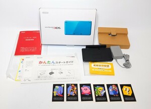 ニンテンドー3DS ライトブルー 付属品一式※本体無し「即日発送」 Nintendo 3DS 任天堂3DS