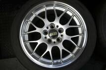 大人気 BBS RG-R RG718 17×8J +35 PCD112/5H BS S007 225/45R17 VW フォルクスワーゲン ゴルフ パサート トゥーラン 手渡しOK 迅速発送_画像2