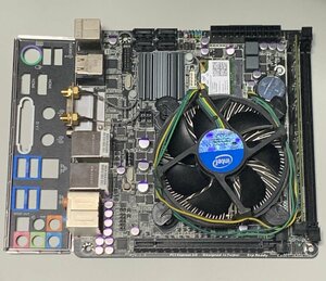 【中古】Gigabyte GA-H87N-WIFI Core i5-4570S 4GBメモリ パネル・CPUクーラー・Wifi有 / Mini-ITX LGA1150