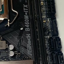 【中古】ASRock B460M-ITX Celeron G5900 その付属品無し / LGA1200 Mini-ITX BTOタイプPC由来_画像3