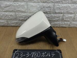 ポルテ 　NCP145 右ドアミラー　サイドミラー 4V9 ムラカミ 9910 87910-52E70