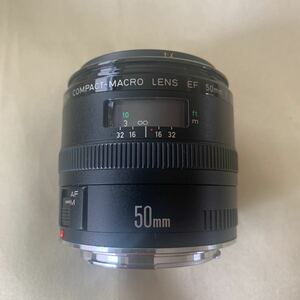 Canon キヤノン COMPACT-MACRO LENS EF 50mm 1:2.5 ジャンク品動作未確認@828878