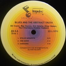 ●美盤!名盤!ダブル洗浄済!★Oliver Nelson(オリバー ネルソン)『Blues And The Abstract Truth 』US LP #60986_画像3