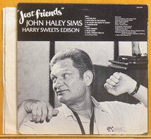 ●ほぼ美盤!名盤!ダブル洗浄済!★Zoot Sims / Harry Sweets Edison(ズート シムズ)『Just Friends』 USオリジLP #60978_画像2