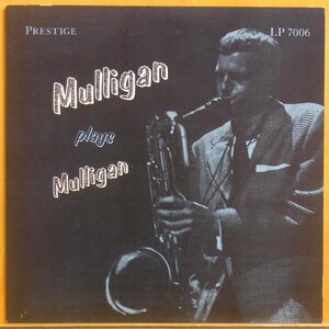 ●ほぼ美品!MONO!ダブル洗浄済!★Gerry Mulligan(ジェリー マリガン)『Gerry Mulligan Plays Mulligan』JPN LP #60929