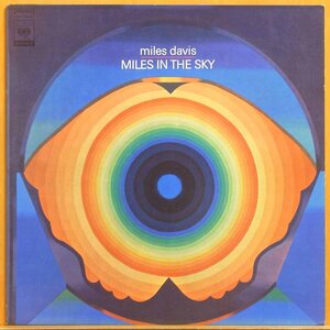 ●溝有美品!ダブル洗浄済!★Miles Davis(マイルス デイビス)『Miles In The Sky』 JPN LP #60963