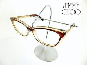 ■JIMMY CHOO（ジミーチュウ）ハバナ・クリア/GOLDメガネフレーム【新品】