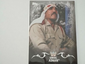 TOPPS　WWE　2016　Undisputed　ジェネラル・アドナン（アドナン・アル＝ケイシー）50枚限定　パラレルカード