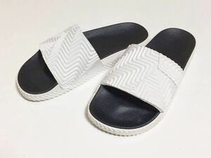 ADIDAS × Alexander Wang コラボ サンダル 28.5 WHITE アディダス アレキサンダーワン スライド Adilette Slides ホワイト 白 sandal