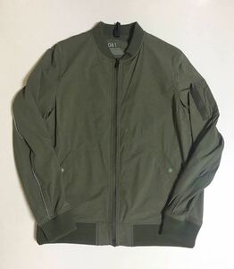 K-3B 4WAYストレッチ MA-1 新品 KHAKI 4 ケースリービー BLOUSON JACKET カジ ナイロン ブルゾン ジャケット グリーン カーキ 干場