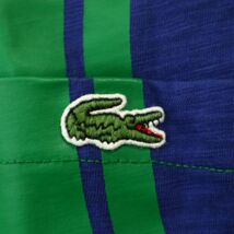 LACOSTE ラコステ 春夏 ナンバリング★ プリント 半袖 カットソー Tシャツ Sz.M　メンズ　A3T09506_8#D_画像4