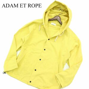 美品 21SS★ ADAM ET ROPE アダム エ ロペ 通年 ビック ルーズ★ スウェット マリン フーディー パーカー Sz.M　メンズ　A3T09484_8#I