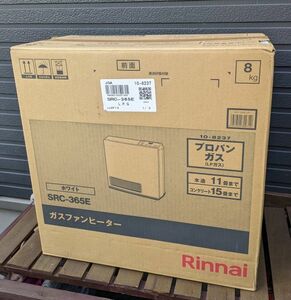 リンナイ 新品 ガスファンヒーター SRC-365E (プロパンガス用/木造11畳・コンクリ15畳まで) 未使用品