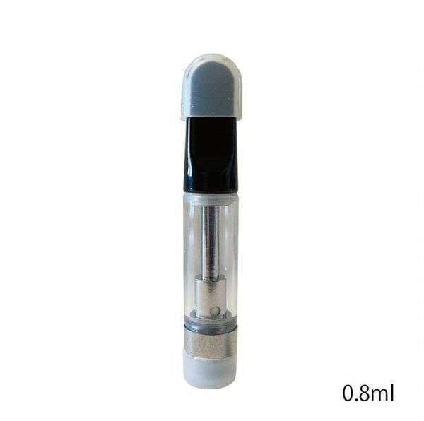 CBD用510規格VAPEアトマイザー (0.8ml) (ブラック) 100本セット