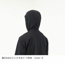 SALE 新品 THE NORTH FACE 黒 L ノースフェイス ハイベントエイペックスフーディ（メンズ) HYVENT APEX Hoodie ジャケット 11 登山 防水_画像8