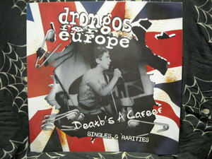 輸入12インチアナログレコード/DRONGOS FOR EUROPE/ドロンゴス・フォー・ヨーロッパ/DEATH'S A CARRER/80sUKハードコアパンクHARDCORE PUNK