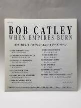 BOB CATLEY／WHEN EMPIRES BURN／ボブ・カトレイ／ホウェン・エンパイアーズ・バーン／国内盤CD／帯付／2003年発表/4thソロ・アルバム/廃盤_画像6