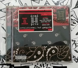 (CD) Dead Prez － RBG-Revolutionary But Gangsta / OG盤 / BoomBap / Golden Era / Underground / HipHop / 黄金期 /ヒップホップ /